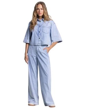 Jansen Amsterdam Denim Shirts - Azul