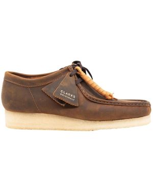 Clarks Lace-Up Boots - Brown