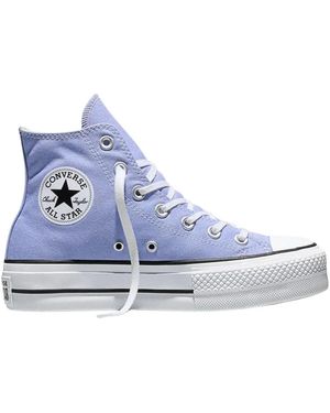 Converse Schoenen ,Blauw ,Chuck Taylor All Star Lift Platform