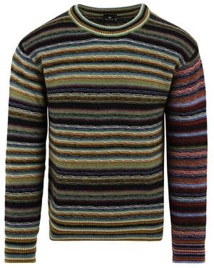 Paul Smith Round-Neck Knitwear - Verde