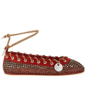 Kiko Kostadinov Ballerina Shoes - Red