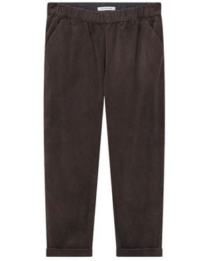 Lis Lareida Tapered Trousers - Marrone