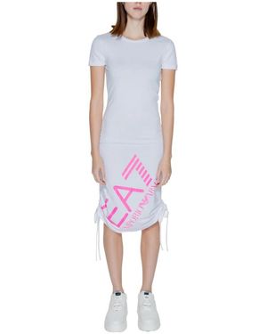 EA7 Midi Dresses - Blu