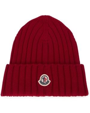 Moncler Beanies - Rosso