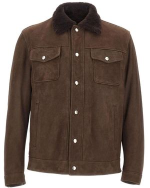 Barba Napoli Leather Jackets - Marrón