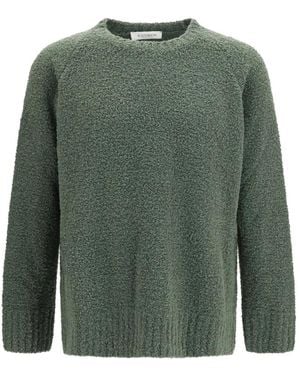 Laneus Round-Neck Knitwear - Vert