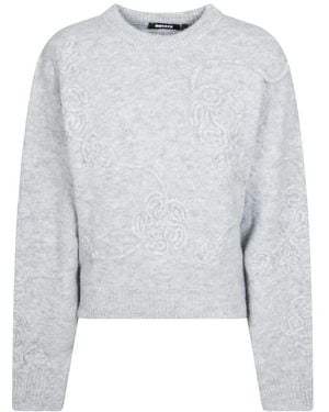 ROTATE BIRGER CHRISTENSEN Round-Neck Knitwear - Gris