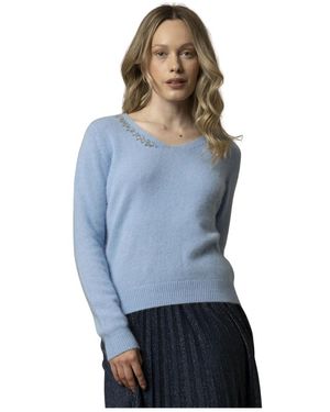 Kocca Round-Neck Knitwear - Blauw