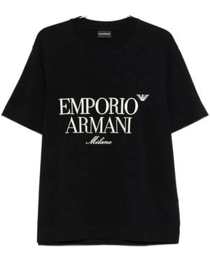 Emporio Armani T-Shirts - Zwart