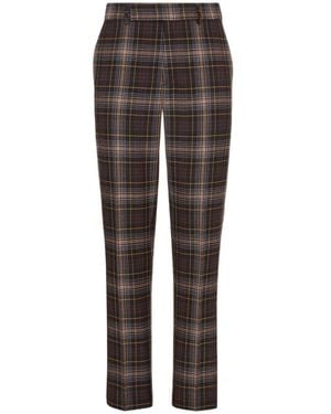 Fendi Slim-Fit Trousers - Brown