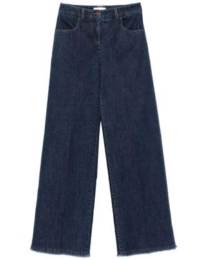 Via Masini 80 Straight Jeans - Azul