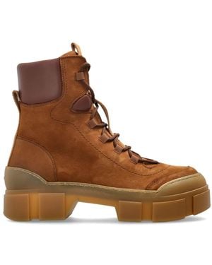 Vic Matié Lace-Up Boots - Brown