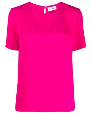 P.A.R.O.S.H. Parosh Fuchsia Overhemden - Roze