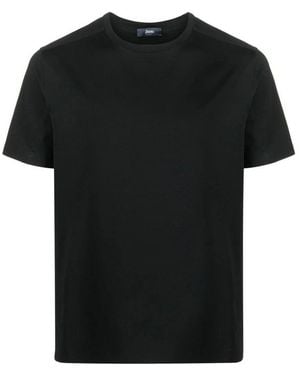 Herno Lazer Cut T-Shirt - Zwart