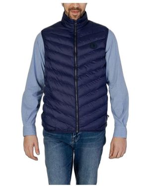U.S. POLO ASSN. Blaue Leichte Polyamidjacke