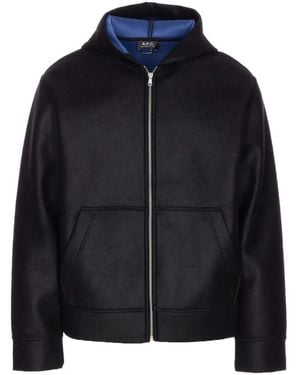 A.P.C. Zip-Throughs - Black