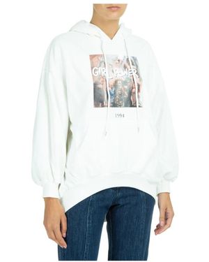 Throwback. Warriors kapuzenpullover - Weiß