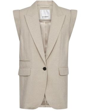 co'couture Waistcoats - Natural
