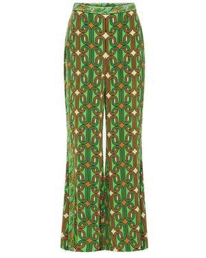 CAMILLA Wide Trousers - Verde