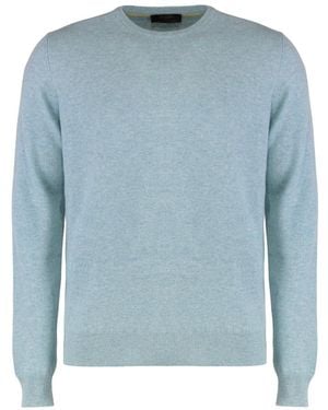 Moorer Cashmere Knitwear - Blue
