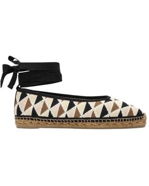 Castañer Schoenen ,Veelkleurig ,Espadrilles - Zwart