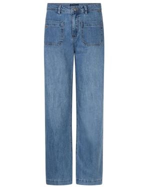 Red Button Colette Front Patch Pockets - Blau