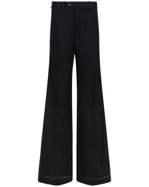 Maison Margiela Wide Trousers - Zwart