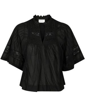 Neo Noir Blouses - Black