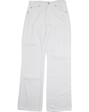 7 For All Mankind Straight Jeans - Blanco