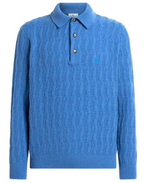 Etro Polo Shirts - Blue