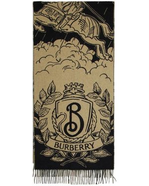 Burberry Winter Scarves - Green