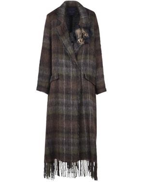 Souvenir Clubbing Single-Breasted Coats - Black