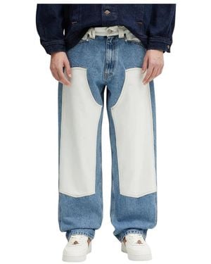 Aries Loose-Fit Jeans - Azul