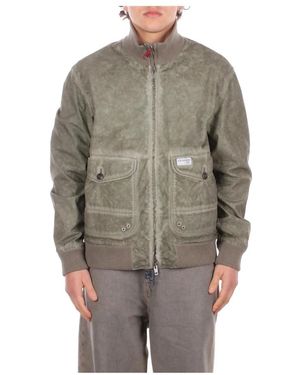 Fay Bomber Jackets - Brown