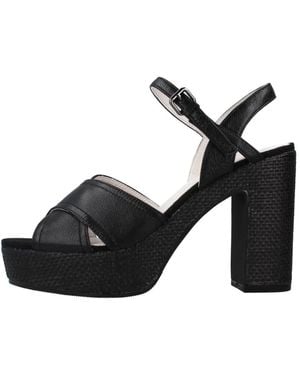 Lumberjack High heel sandals - Schwarz