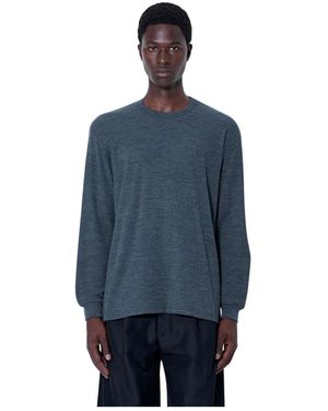 Ssstein Round-Neck Knitwear - Blue