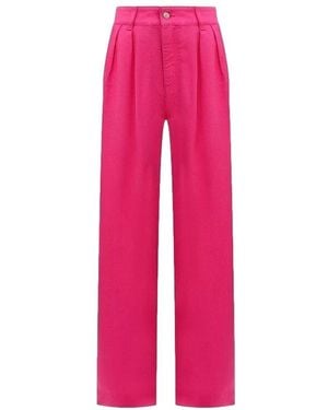 BOSS Wide Trousers - Rosa