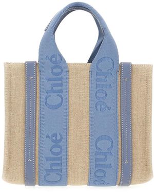 Chloé Tote Bags - Blue