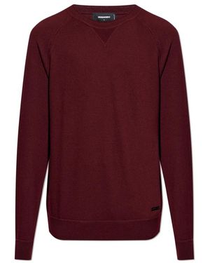 DSquared² Round-Neck Knitwear - Viola