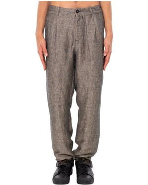Transit Straight Trousers - Gris
