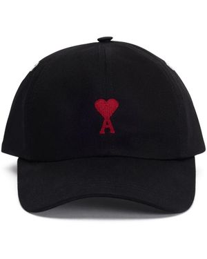 Ami Paris Caps - Nero