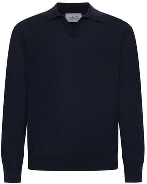 D4.0 Polo Shirts - Blue