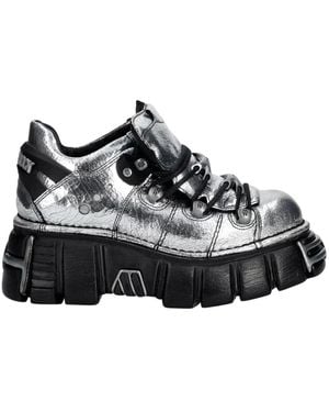 New Rock Laced Shoes - Noir