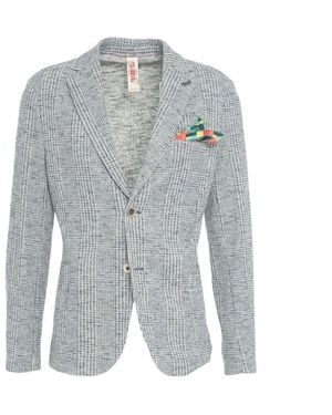 Bob Blauer Glencheck-Blazer Für Männer - Grau