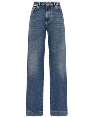 Seventy Wide Jeans - Blu