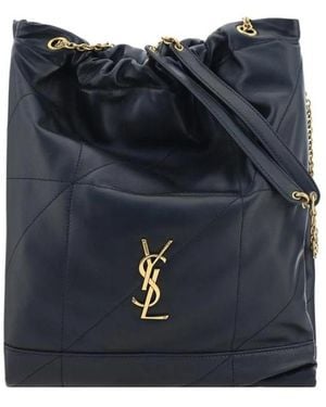 Saint Laurent Bucket Bags - Azul