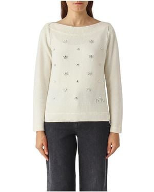 Nenette Round-Neck Knitwear - Neutro