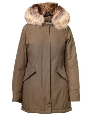 Woolrich Arctic Raccoon Parka - Braun