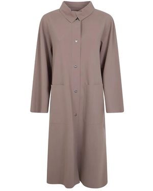 Herno Single-Breasted Coats - Marron