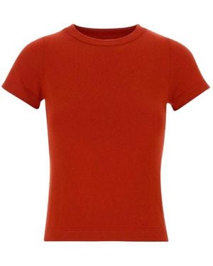 Extreme Cashmere Round-Neck Knitwear - Red